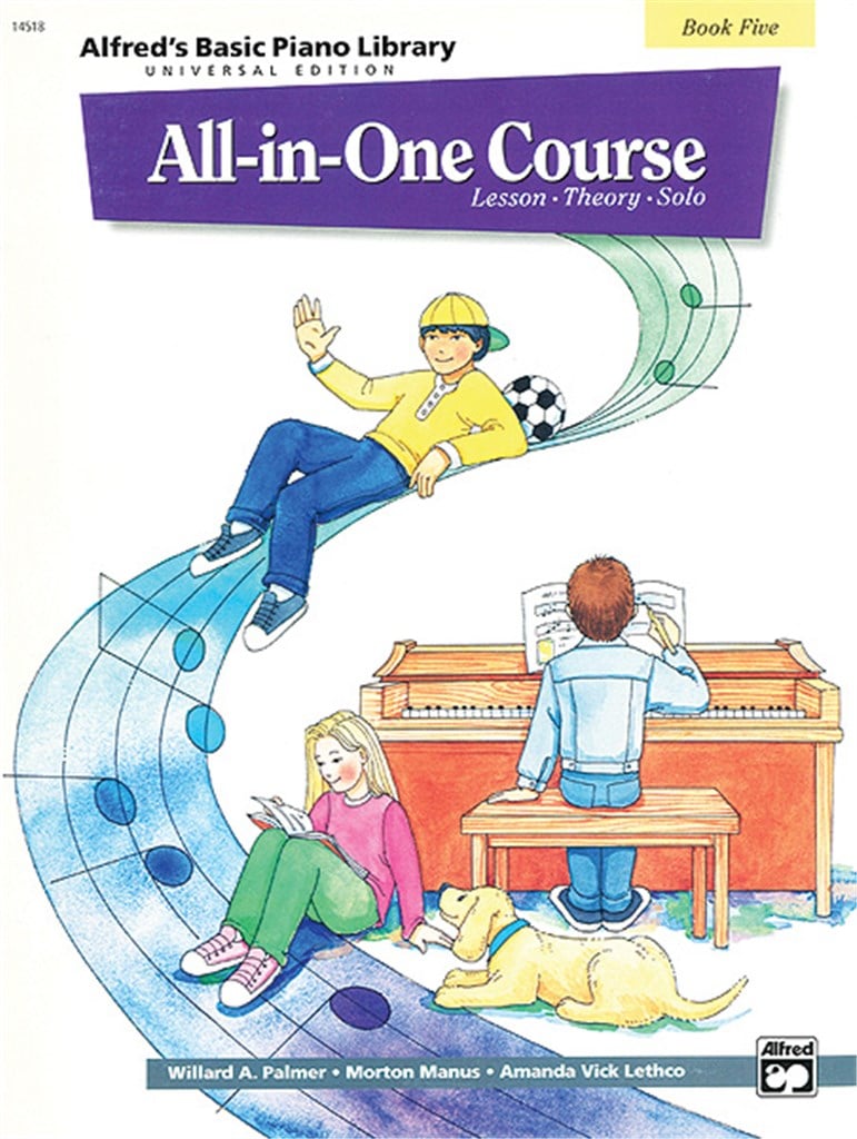 Alfred's Basic Piano Library All In Course 5