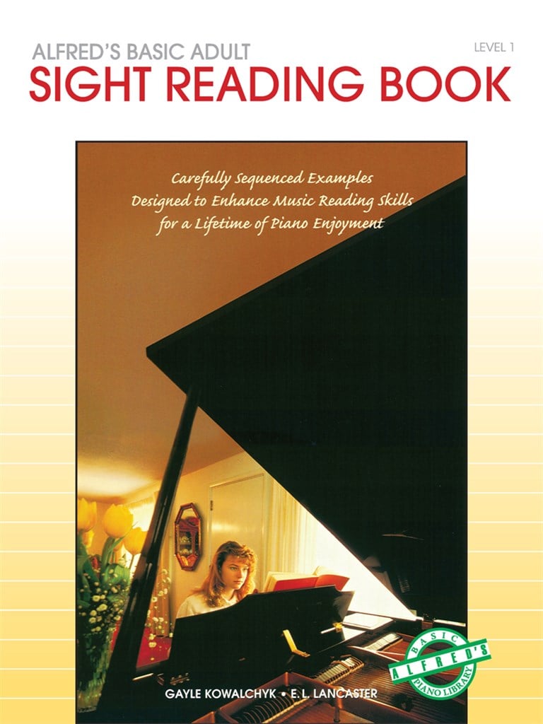 Alfred's Basic Adult Piano Course Sight Reading 1