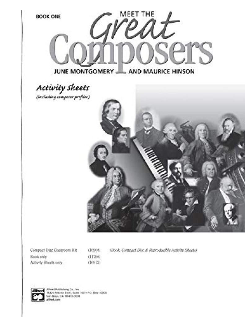 Meet the Great Composers. Book 1 Act sht