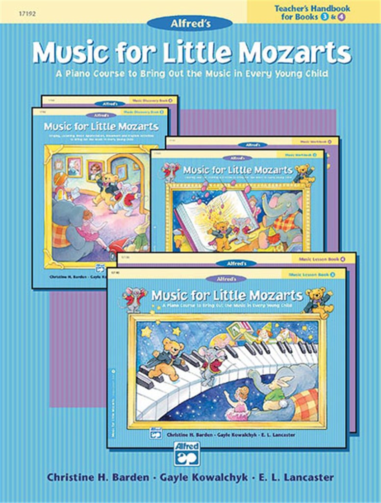 Little Mozarts: Teacher's HandBk for Bks 3 & 4