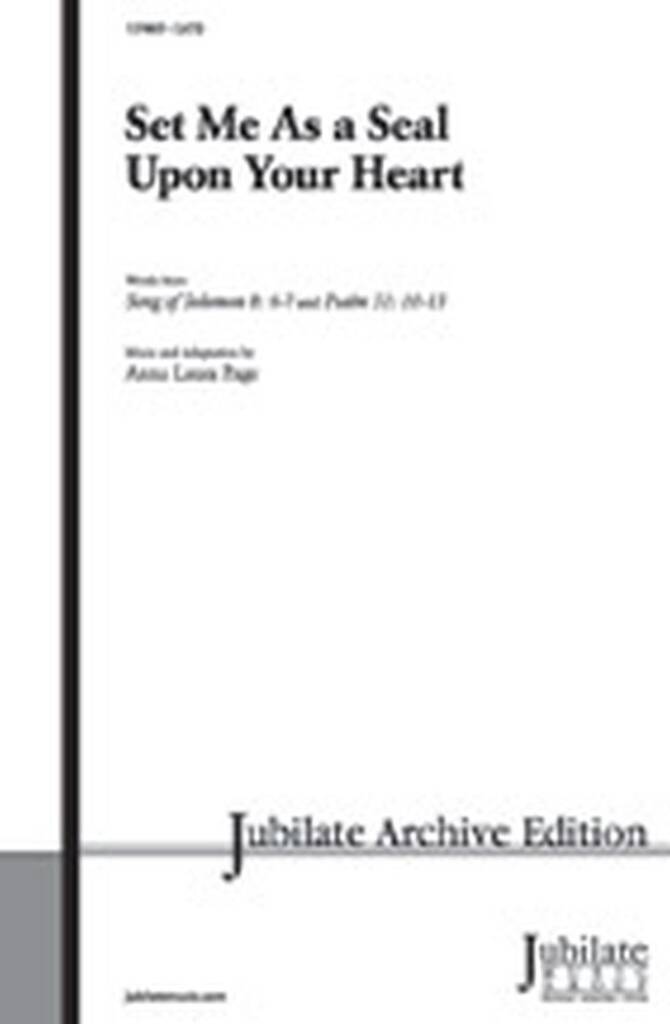 Set Me as a Seal Upon Your Heart