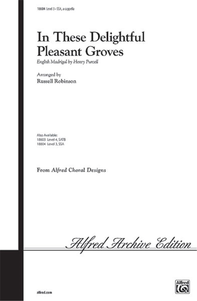 In These Delightful Pleasant Groves