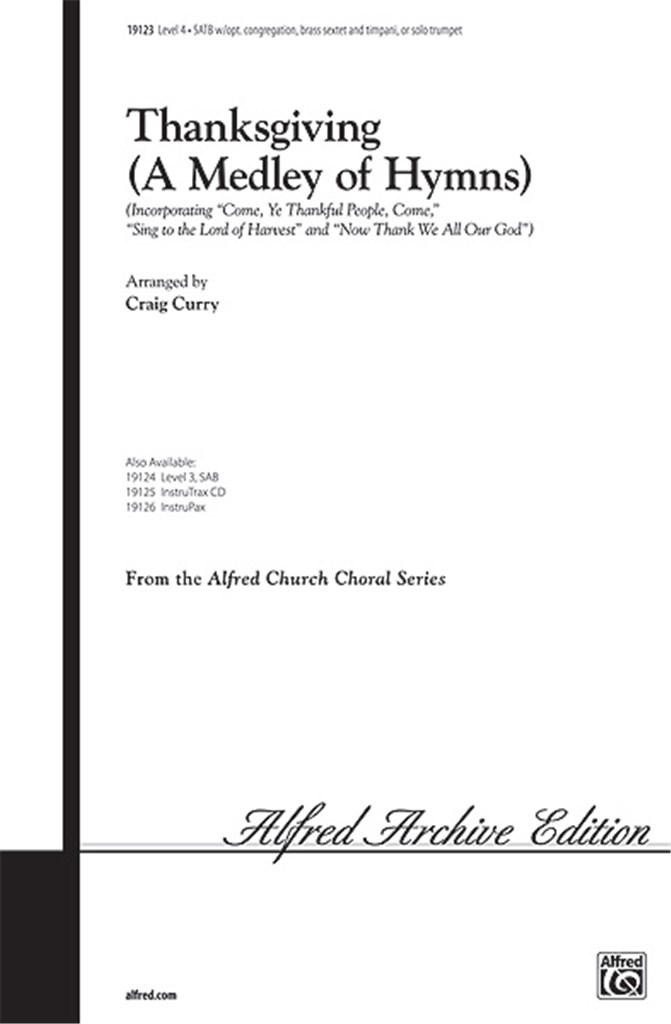 Thanksgiving A Medley of Hymns