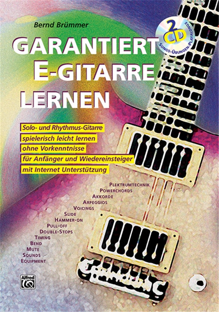 Garantiert E-Gitarre Lernen Bk/2 Cd's