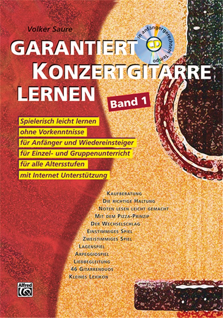 Garantiert Konzertgitarre lernen - Band 1