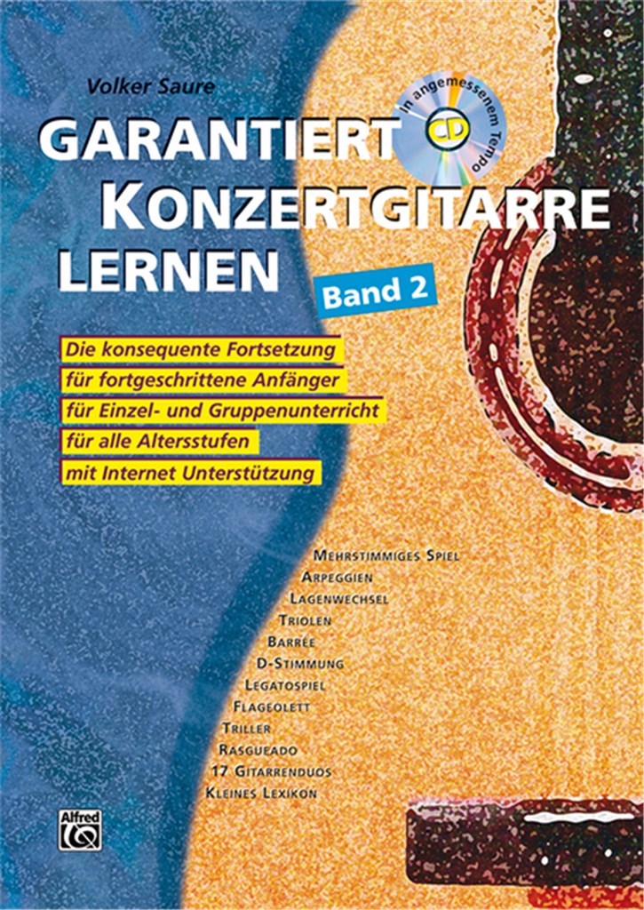 Garantiert Konzertgitarre lernen - Band 2