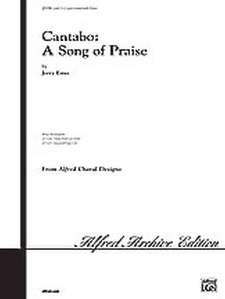 Cantabo: Songs of Praise - 3part