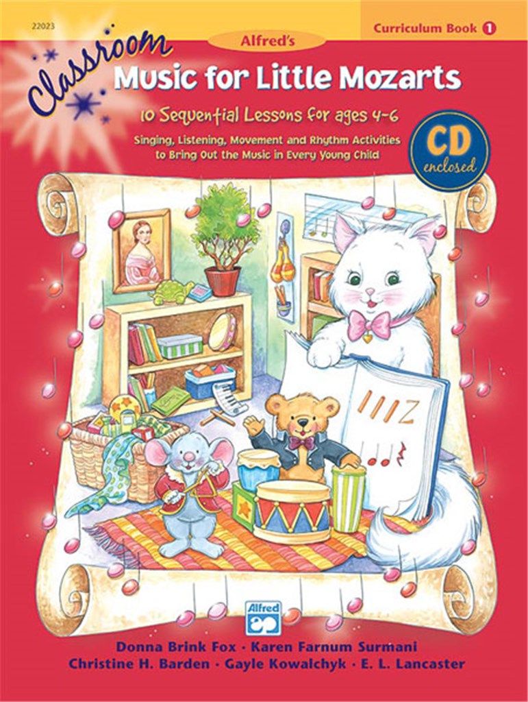 Classroom Music for Little Mozarts: Curr. Bk 1