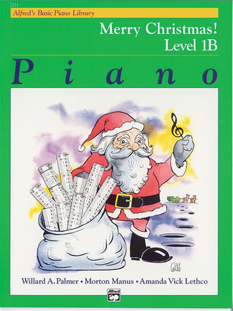 Alfred's Basic Piano Library Merry Christmas 1B