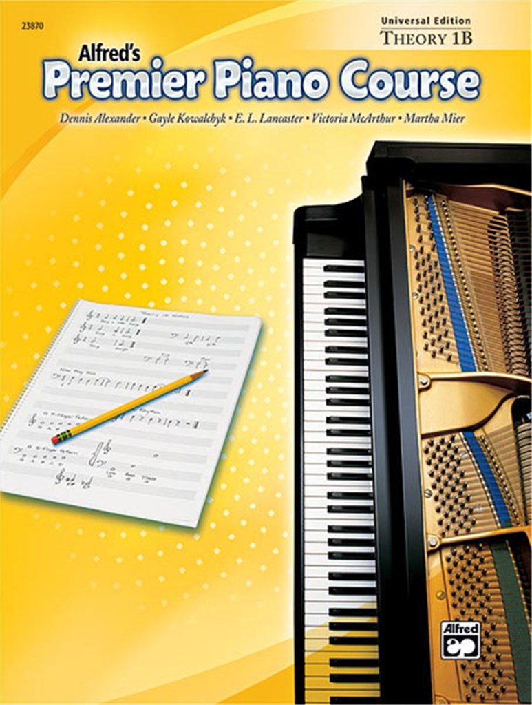 Premier Piano Course: Universal Ed. Theory Bk 1B