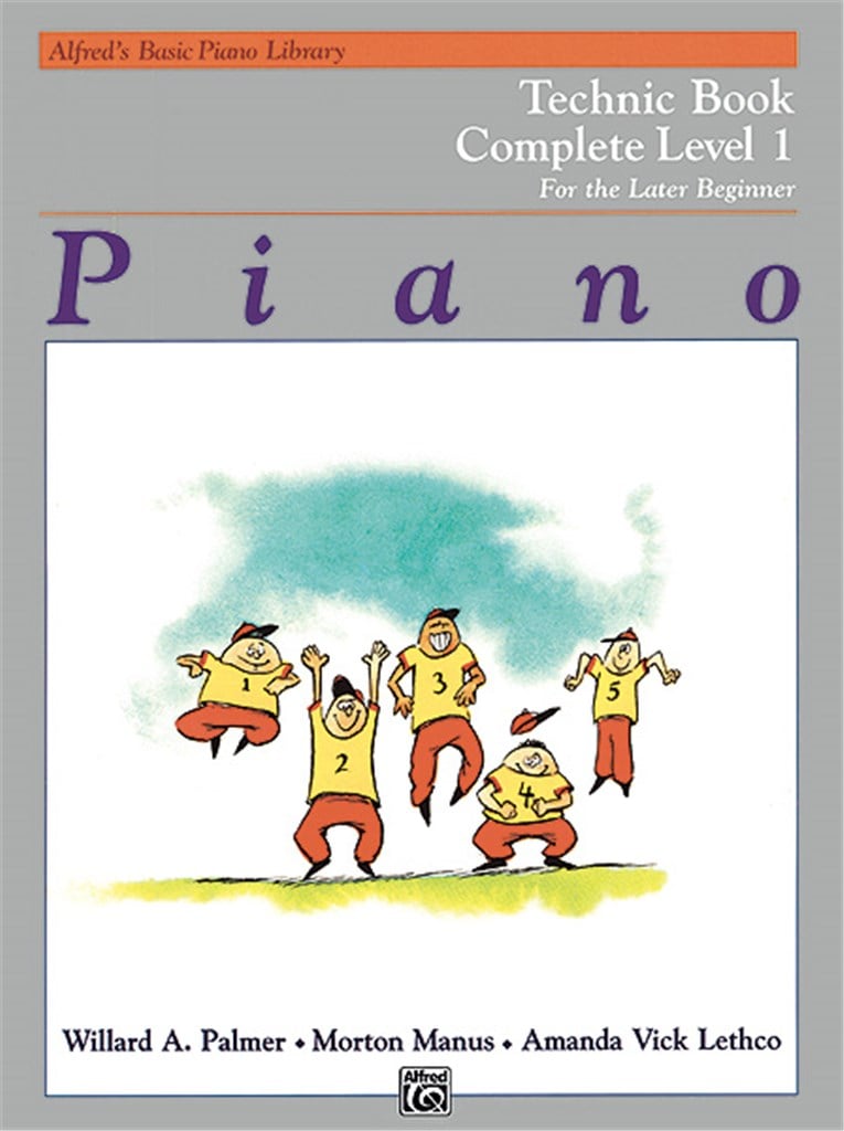Alfred's Basic Piano Library Technic Book 1