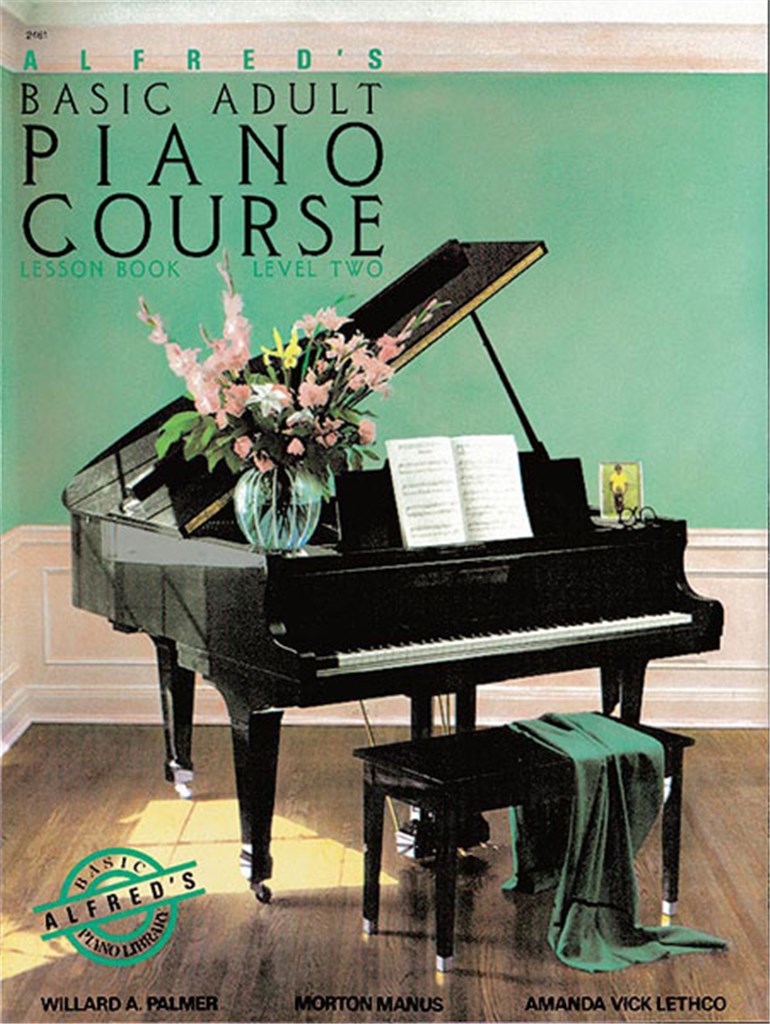 Alfred's Basic Adult Piano Course Lesson Book 2