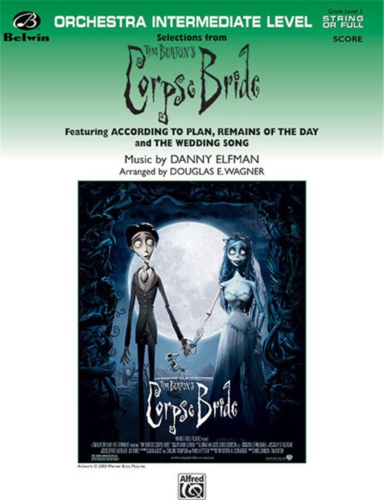Selections from Tim Burton's Corpse Bride