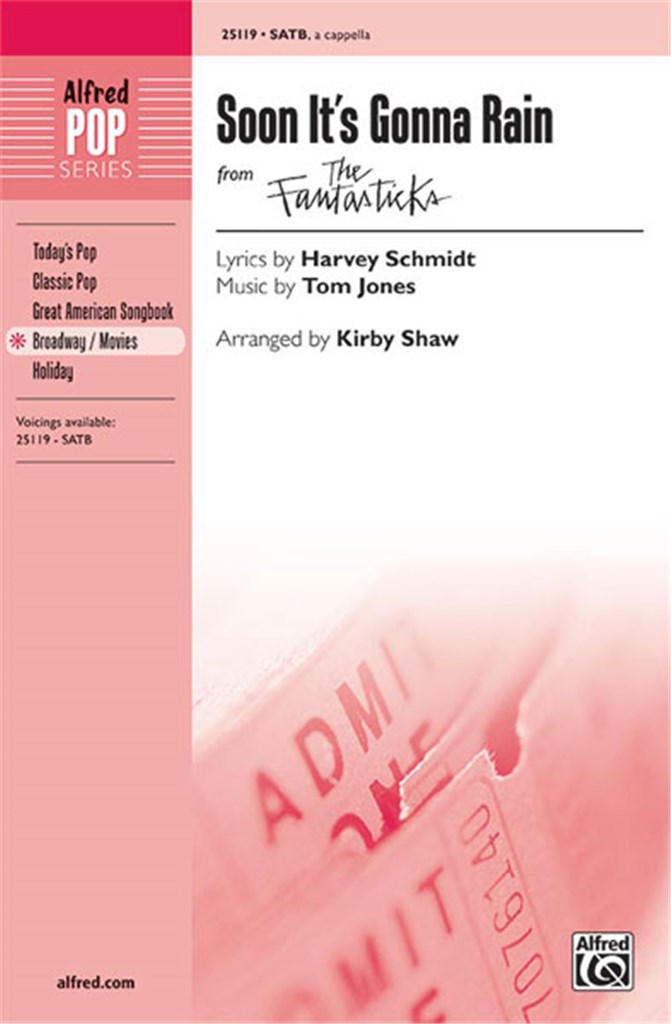 Soon It's Gonna Rain from The Fantasticks