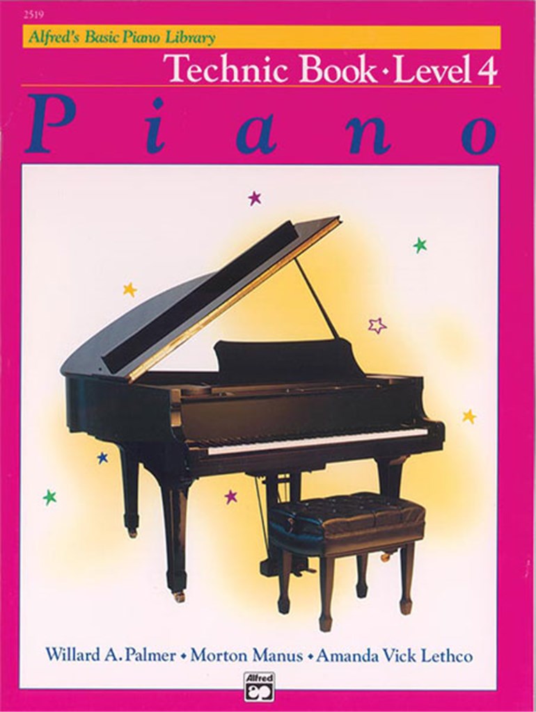 Alfred's Basic Piano Library Technic Book 4