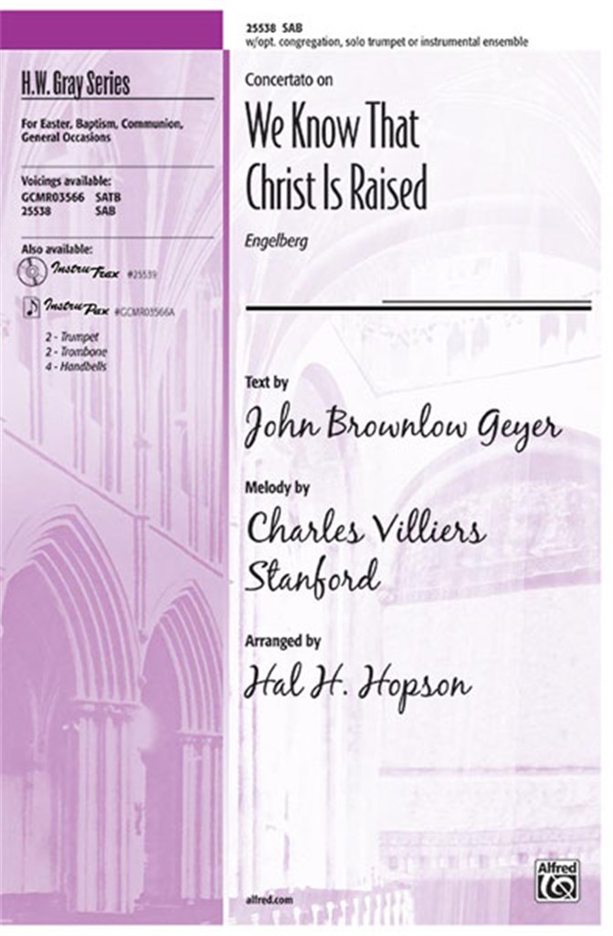 We Know That Christ Is Raised SAB