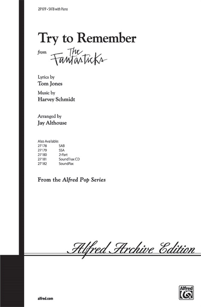 Try to Remember from The Fantasticks