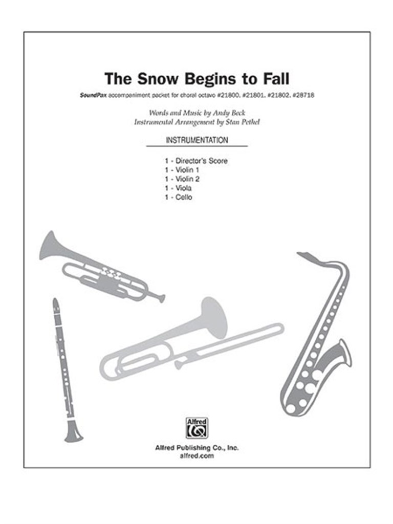 The Snow Begins to Fall