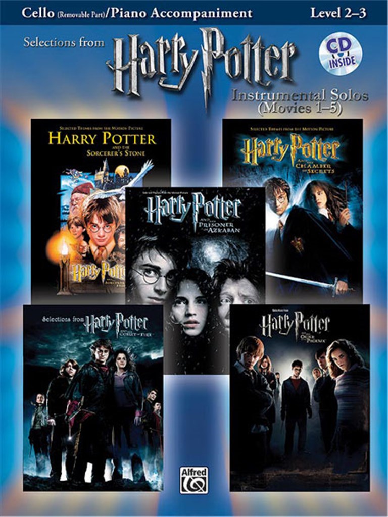 Harry Potter Instrumental Solos Movies 1-5