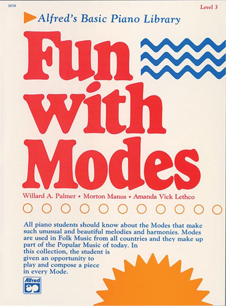 Alfred's Basic Piano Library Fun With Modes 3