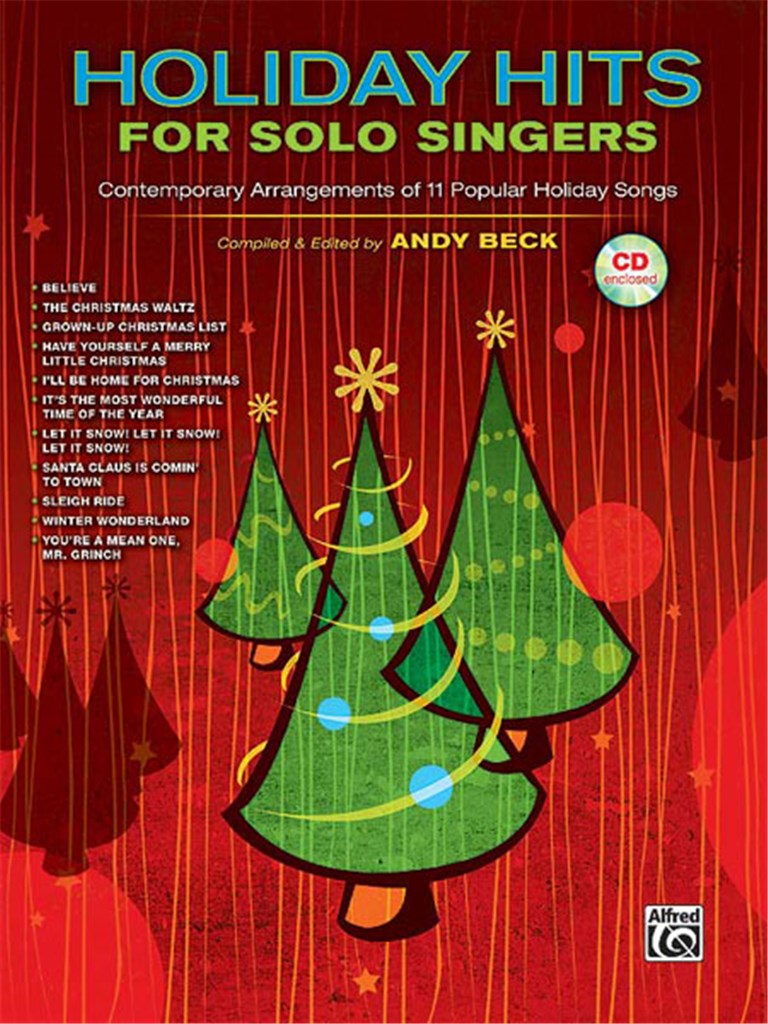 Holiday Hits For Solo Singers Bk and Cd