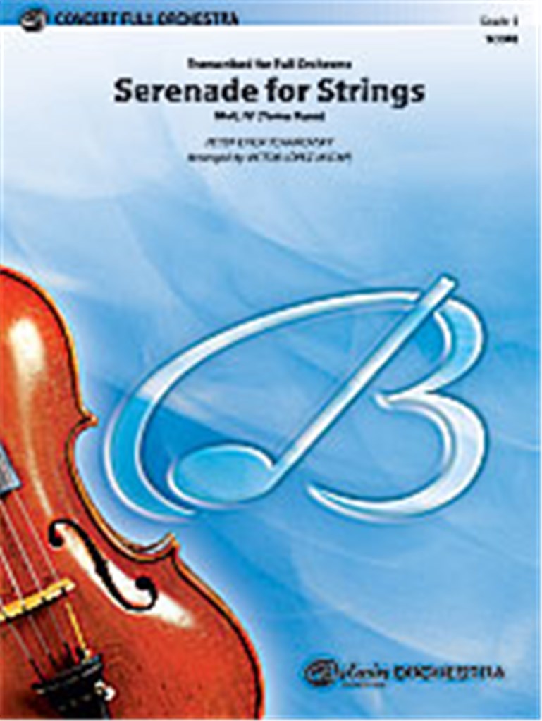 Serenade for Strings Mvt. IV Finale (Tema Ruso)
