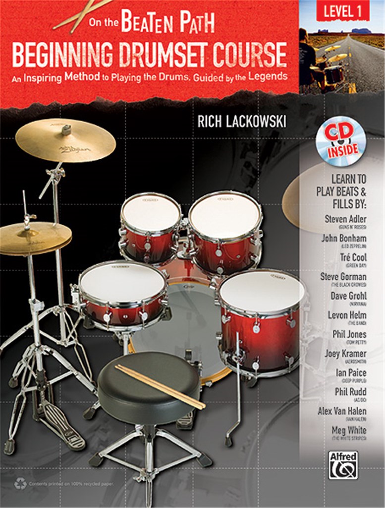 On the Beaten Path: Beginning Drumset Course Lev 1