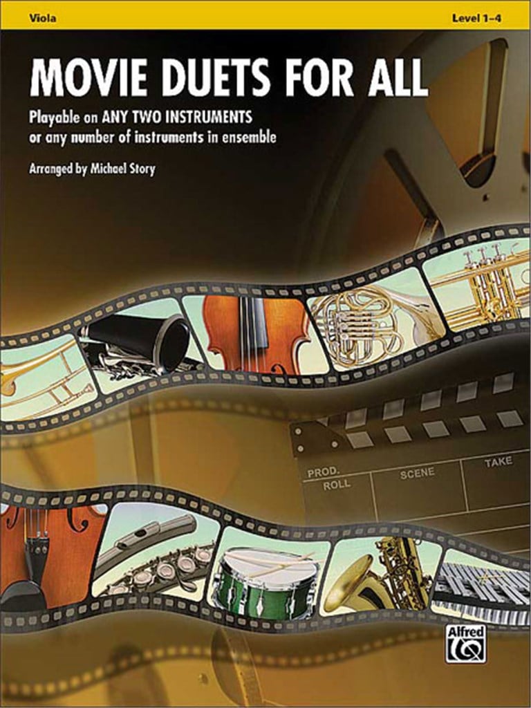 Movie Duets for All - Viola