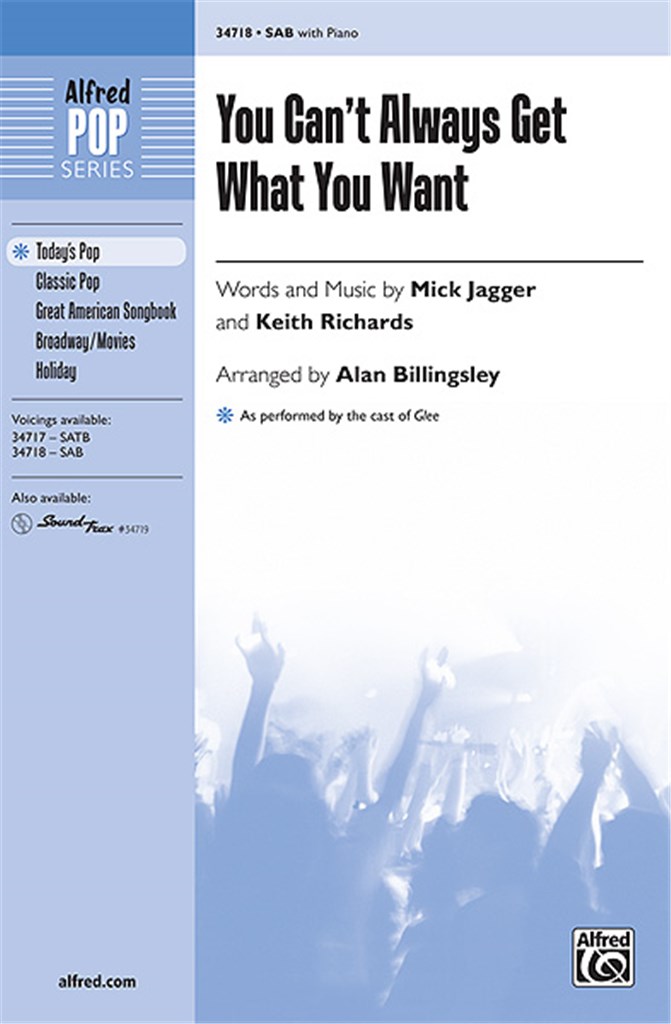 You Can't Always Get What You Want - SATB