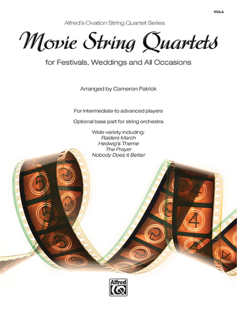 Movie String Quartets for Festivals, Weddings