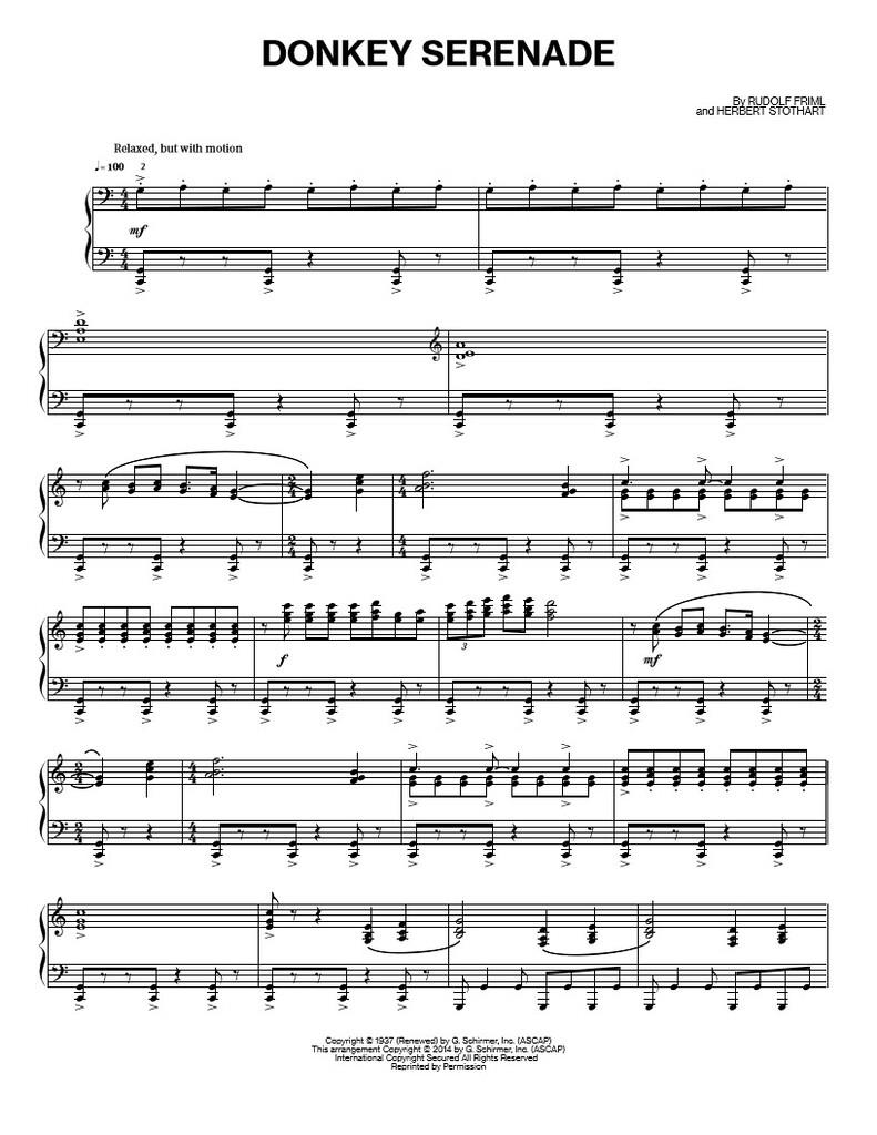 Donkey'S Serenade