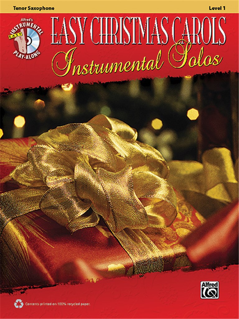 Easy Christmas Carols Instrumental Solos- Ten. Sax