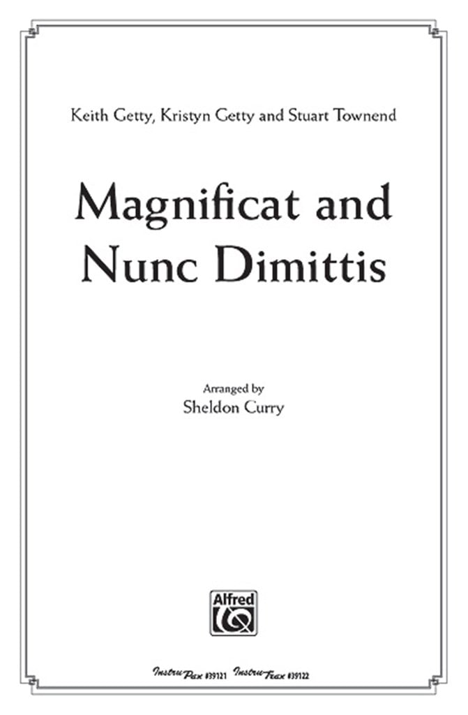 Magnificat & Nunc Dimittis