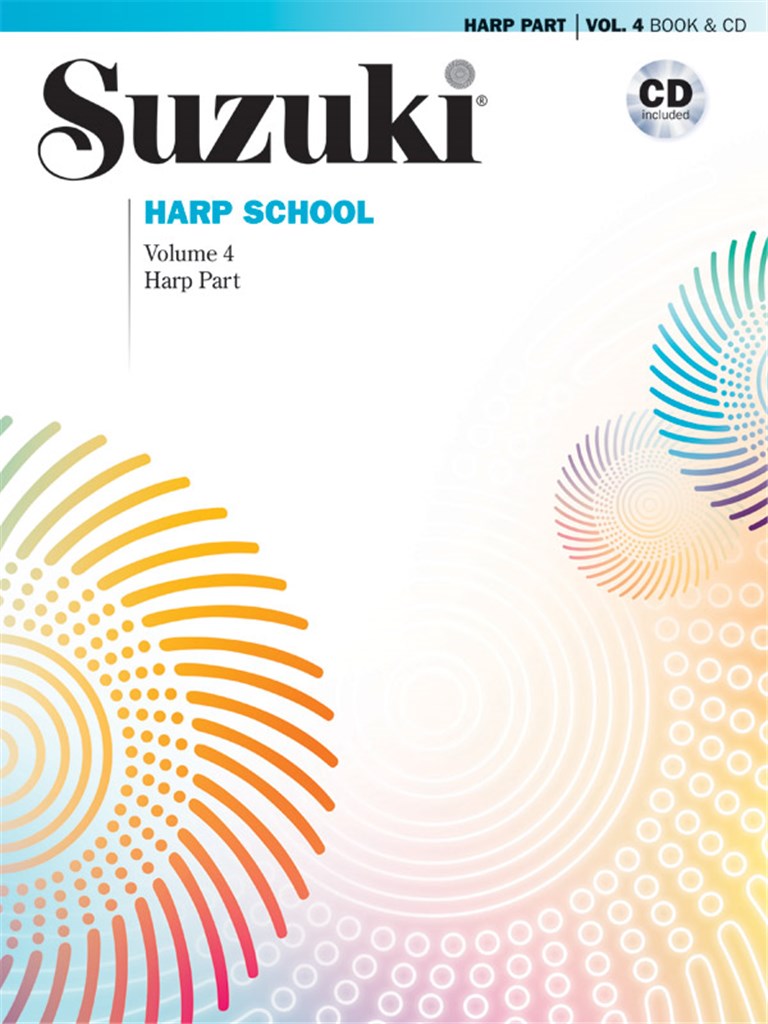 Suzuki Harp School Harp Part & CD, Volume 4