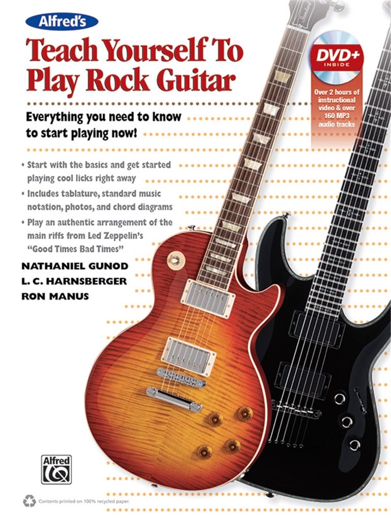 Alfred's Teach Yourself to Play Rock Guitar