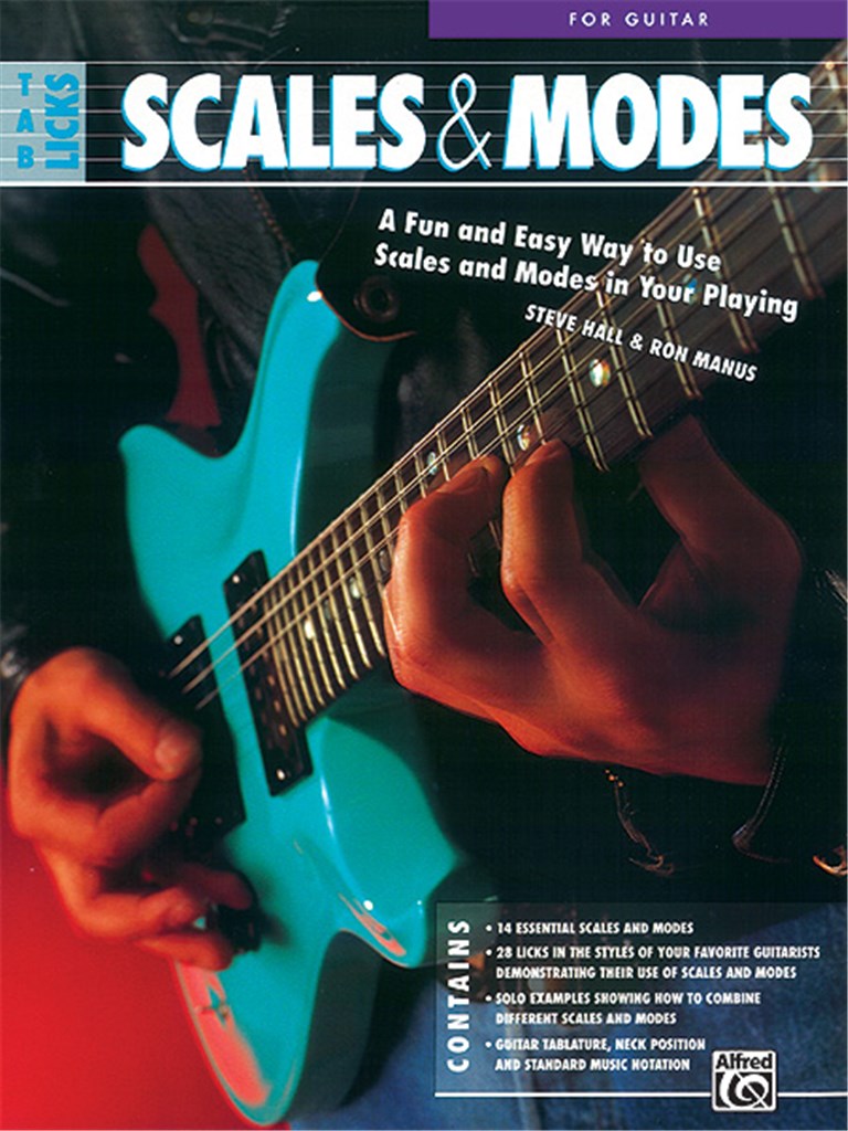 Scales & Modes Guitar Tab Licks
