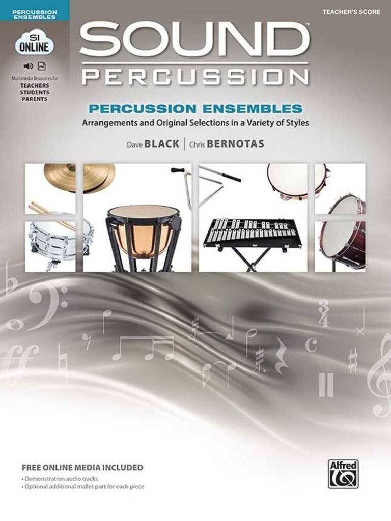 Sound Percussion Ensembles Teachers Score