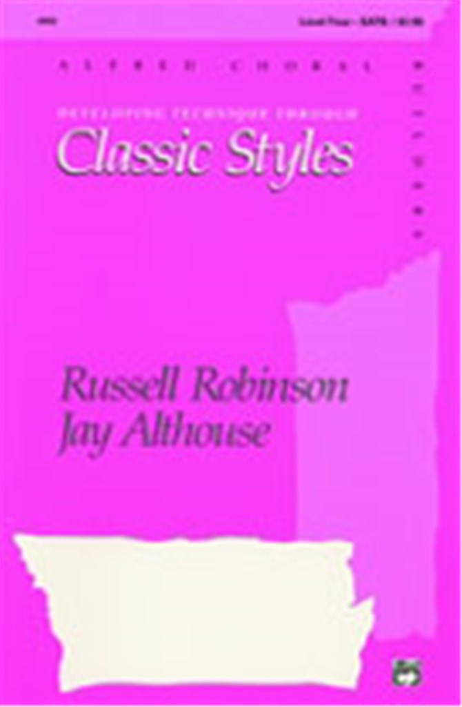 Developing Technique Through Classic Styles