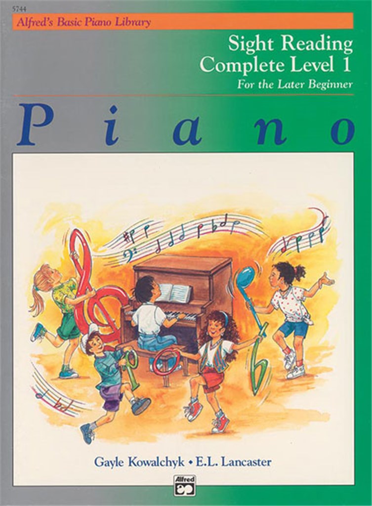 Alfred's Basic Piano Library Sight Reading Book 1