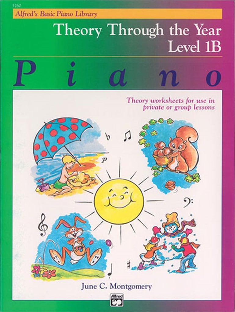Alfred's Basic Piano Library Theory Through