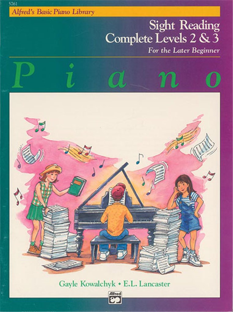 Alfred's Basic Piano Library Sight Reading 2-3