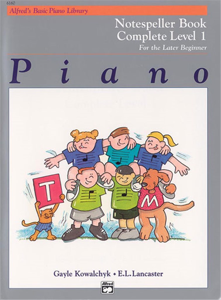 Alfred's Basic Piano Course Notespeller Complete 1