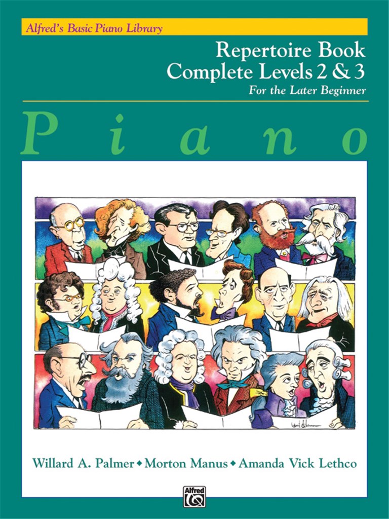 Alfred's Basic Piano Library Repertoire Book 2-3