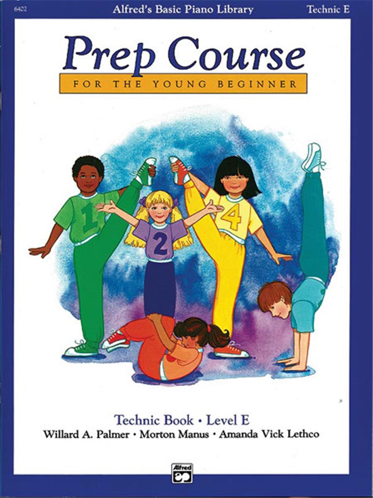 Alfred's Basic Piano Library Prep Course Technic E