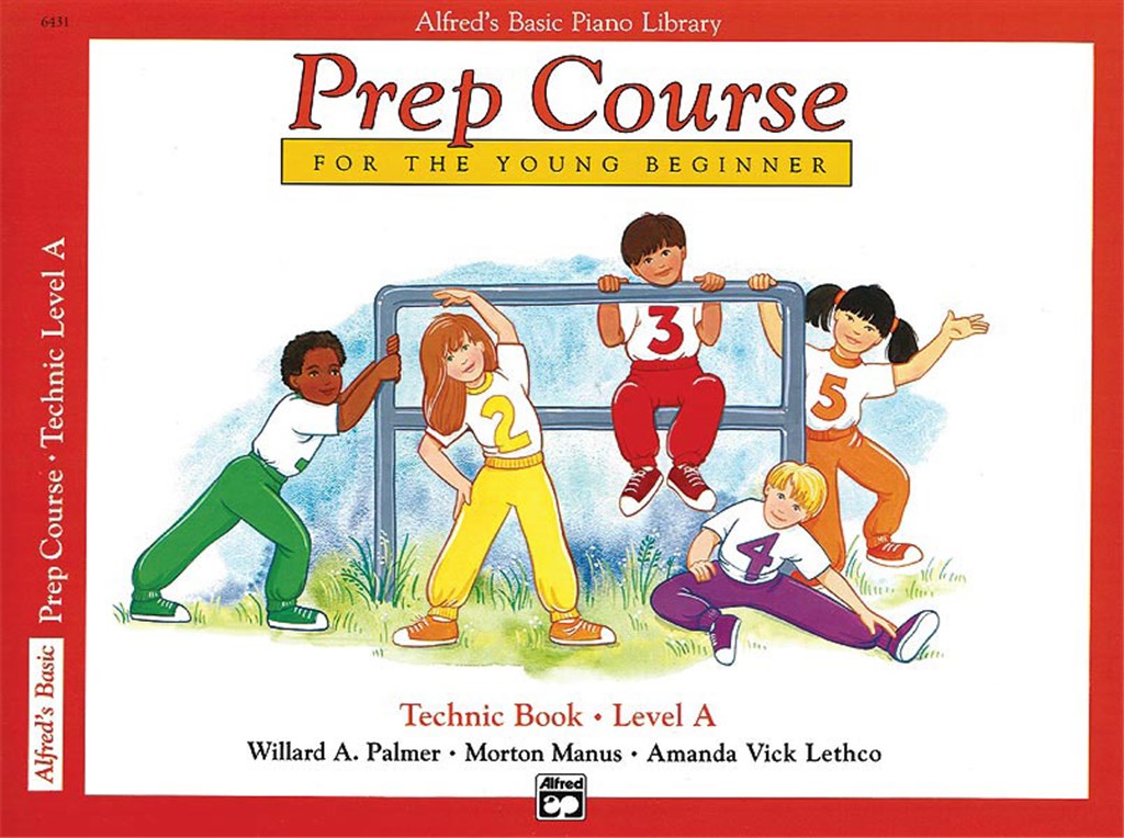 Alfred's Basic Piano Library Prep Course Technic A