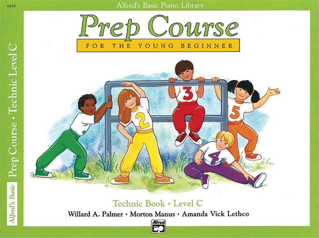 Alfred's Basic Piano Library Prep Course Technic C