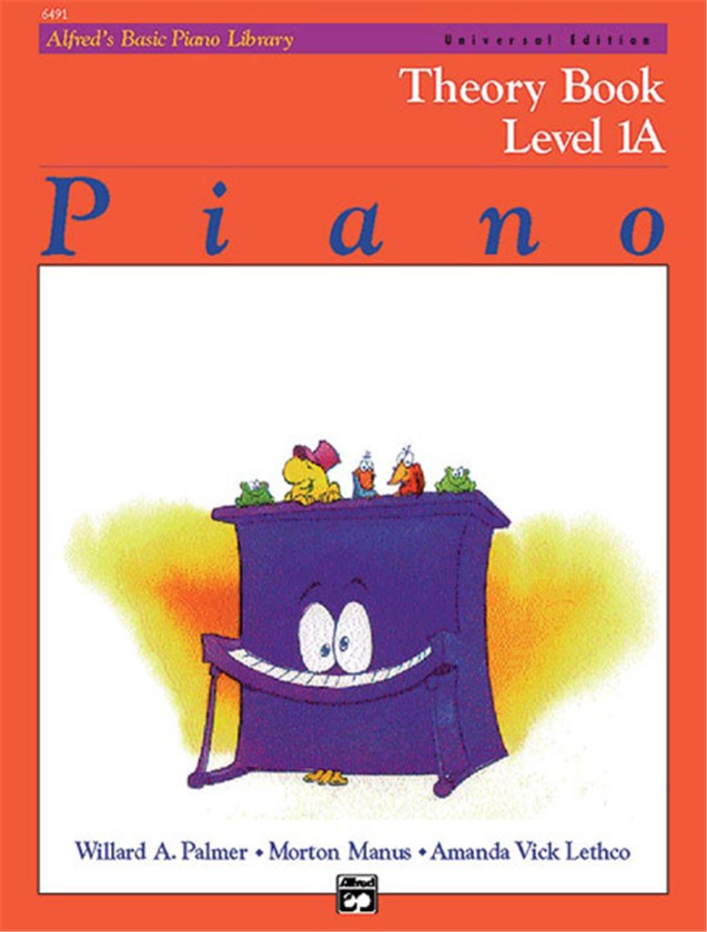 Alfred's Basic Piano Library Theory Book 1A