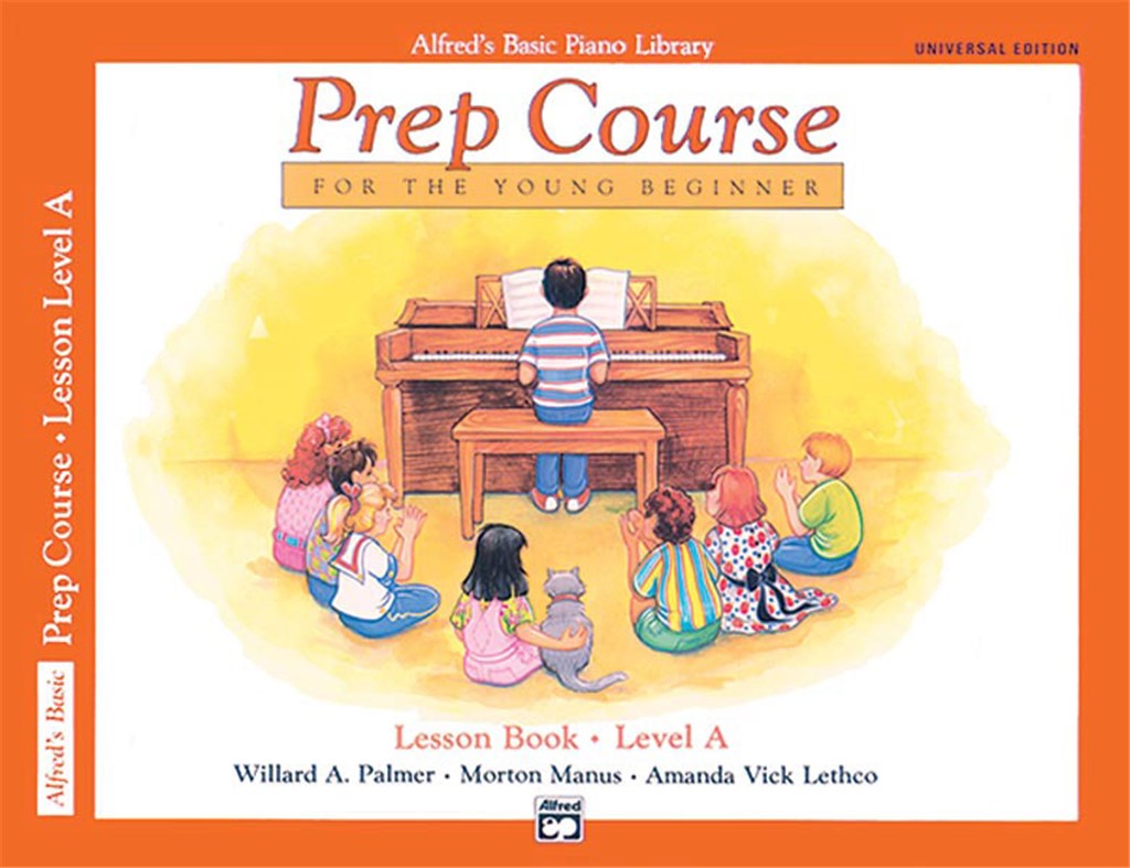 Alfred's Basic Piano Library Prep Course Lesson A