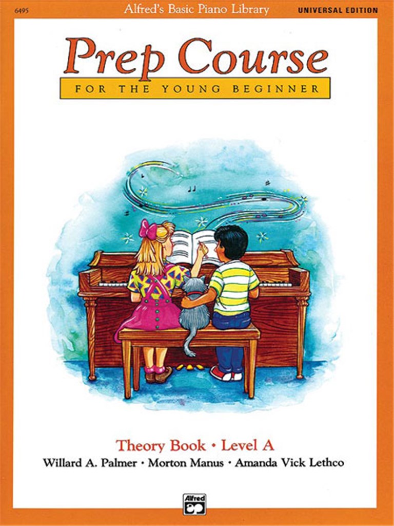 Alfred's Basic Piano Library Prep Course Theory A