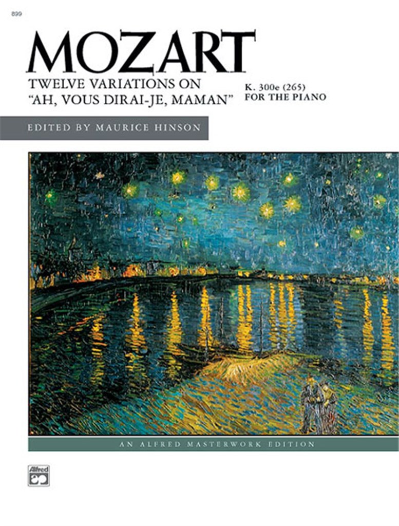 Ah, vous dirai-je, Maman, K. 265, 12 Variations on